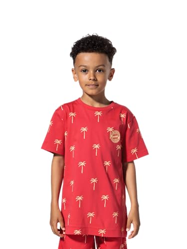 FC Bayern München I T-Shirt Summer AOP I Kinder I Rot I 164 von FC Bayern München