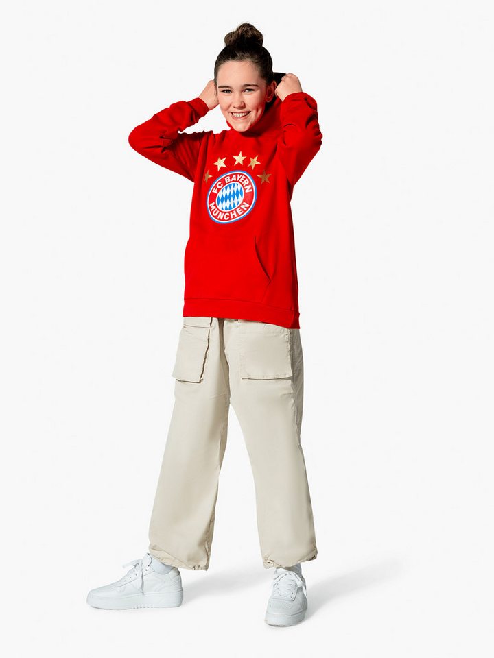 FC Bayern München Kapuzenpullover FC Bayern München I Hoodie Essential I Kinder I Rot FC Bayern München Kapuzenpullover FC Bayern München I Hoodie Essential I Kinder I Rot von FC Bayern München