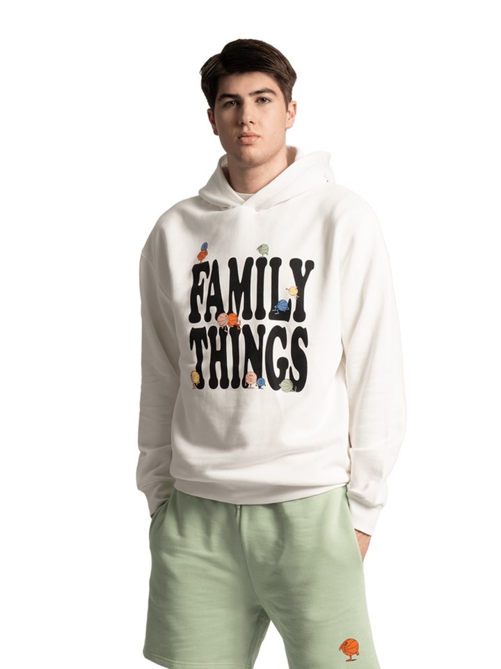 FC Bayern München Kapuzenpullover FC Bayern München I Hoodie Family Things I Unisex I Off white von FC Bayern München