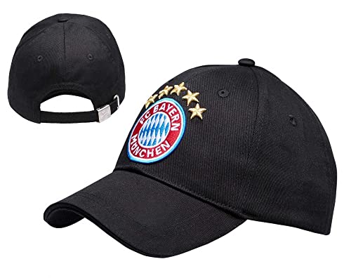 FC Bayern München Kinder Cap - Logo 5 Sterne - Kids Basecap Schildmütze Kappe FCB Farbe Schwarz FC Bayern München Kinder Cap - Logo 5 Sterne - Kids Basecap Schildmütze Kappe FCB Farbe Schwarz von FC Bayern München