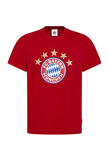 FC Bayern München Kinder T-Shirt Logo rot, 116 von FC Bayern München