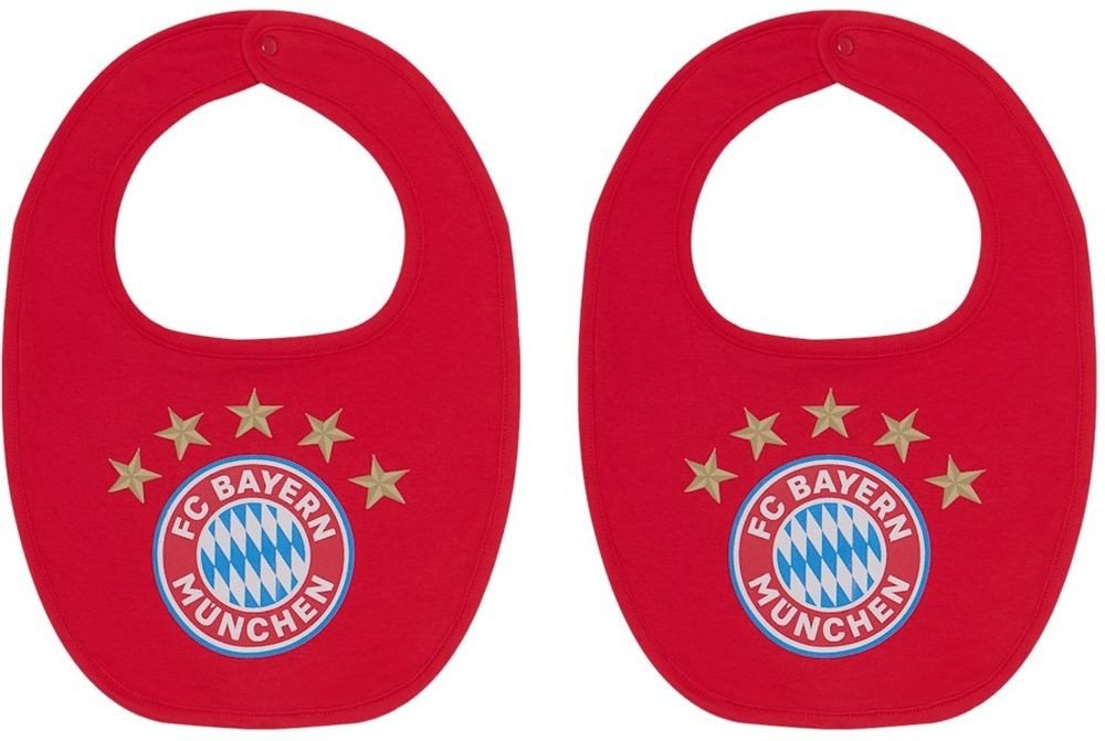FC Bayern München Lätzchen Lätzchen 5-Sterne 2er-Set FC Bayern München Lätzchen Lätzchen 5-Sterne 2er-Set von FC Bayern München