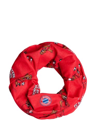 FC Bayern München Multifunktionstuch I Schlauchschal I Loop Berni I Kinder I Rot von FC Bayern München