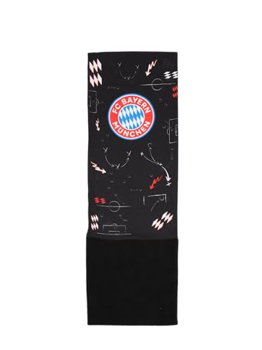 FC Bayern München I Multifunktionstuch mit Fleece I Schlauchschal I Loop I Kinder I Schwarz von FC Bayern München