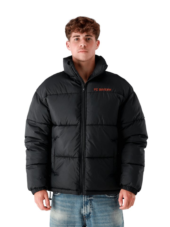 FC Bayern München Outdoorjacke FC Bayern München, Jacke Puffer I Steppjacke, Unisex, Schwarz von FC Bayern München