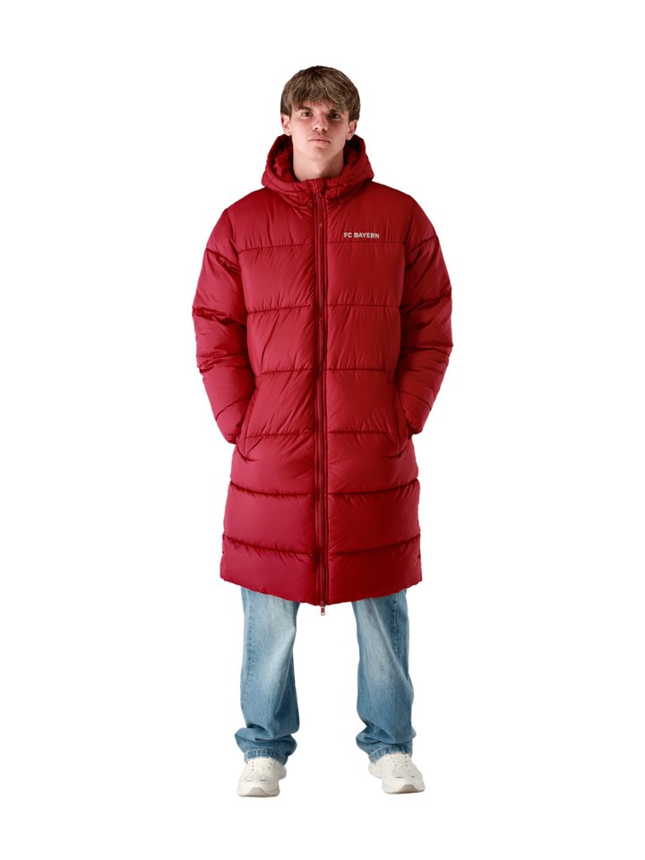 FC Bayern München Outdoorjacke FC Bayern München, Stadionparka, Unisex, Bordeaux von FC Bayern München