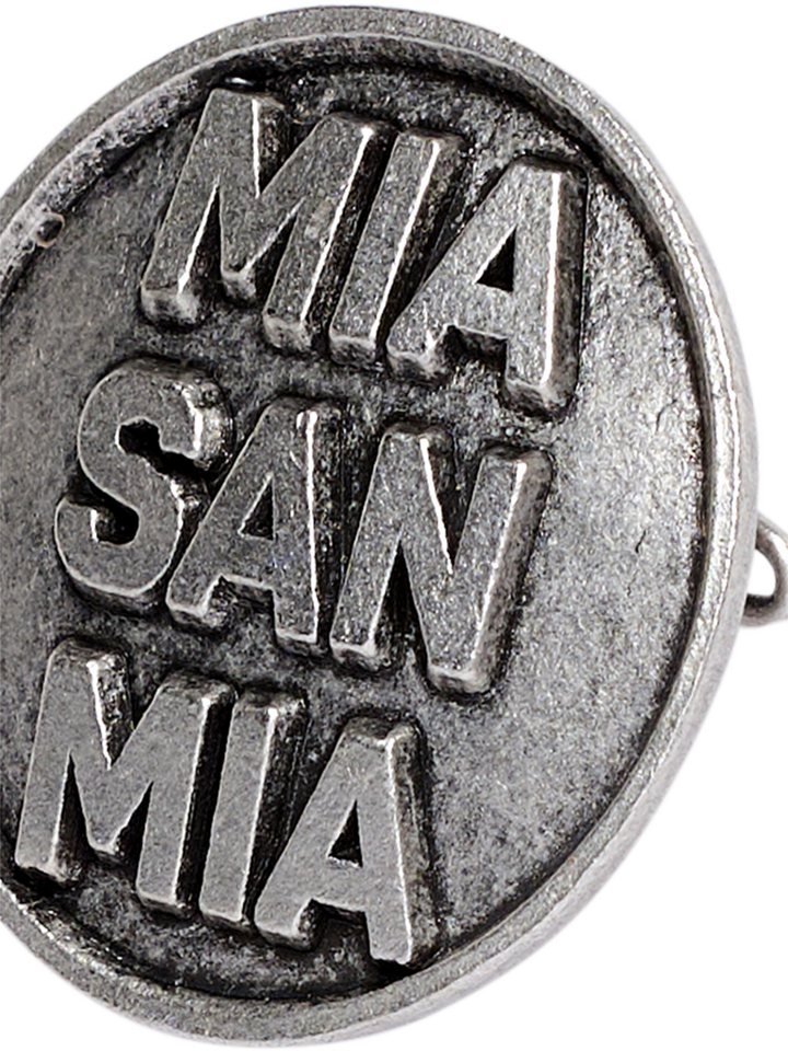 FC Bayern München Pins FC Bayern München I Anstecker Mia san mia I Unisex I Grau von FC Bayern München