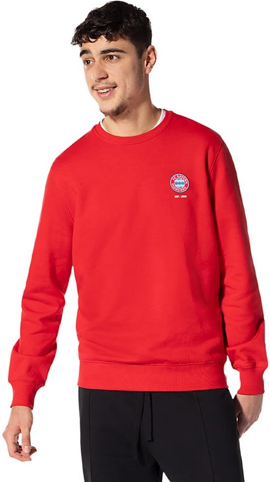 FC Bayern München Rundhalspullover Sweatshirt Essential von FC Bayern München