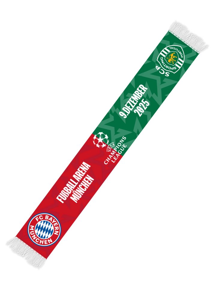 FC Bayern München Schal FC Bayern München I Schal UCL Gruppe 25-26 Lissabon I Unisex von FC Bayern München