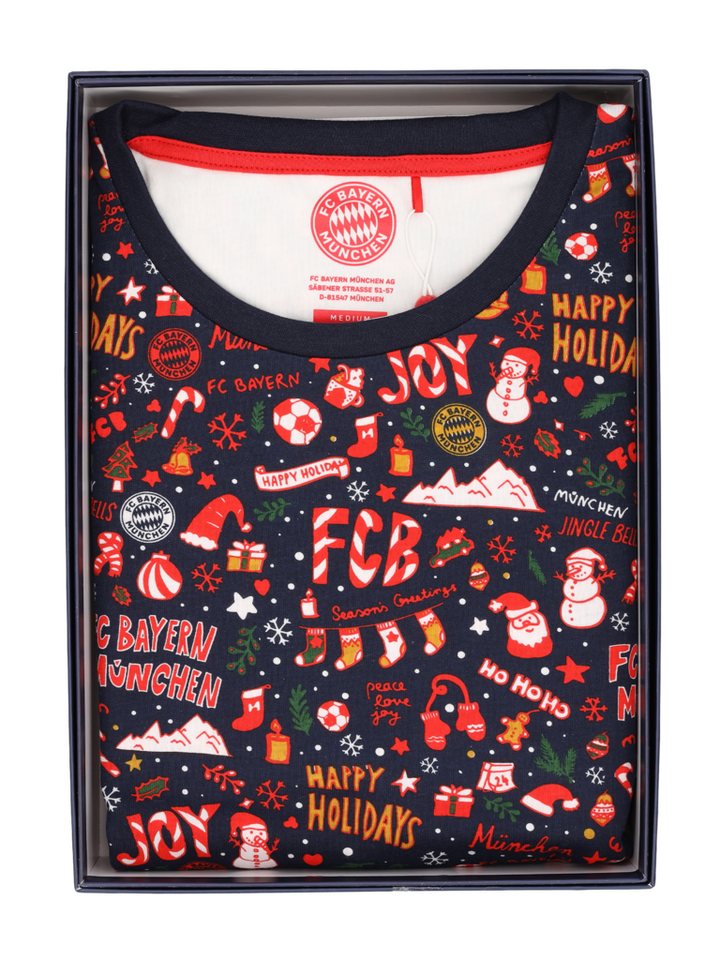 FC Bayern München Schlafanzug FC Bayern München, Schlafanzug Family Winter, Damen, Mehrfarbig FC Bayern München Schlafanzug FC Bayern München, Schlafanzug Family Winter, Damen, Mehrfarbig von FC Bayern München