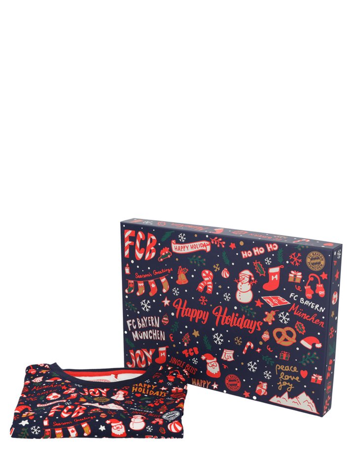 FC Bayern München Schlafanzug FC Bayern München, Schlafanzug Family Winter, Kinder, Mehrfarbig von FC Bayern München