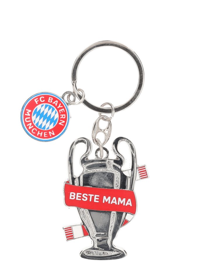 FC Bayern München Schlüsselanhänger FC Bayern München Schlüsselanhänger Beste Mama Silber I Fußball von FC Bayern München
