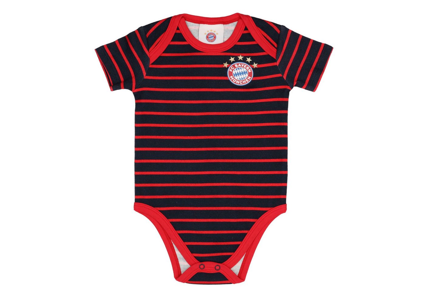FC Bayern München Shirtbody FC Bayern Baby Body Essential rot von FC Bayern München
