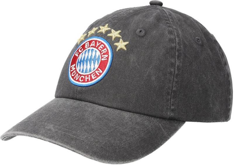 FC Bayern München Snapback Cap Baseballcap Logo washed von FC Bayern München