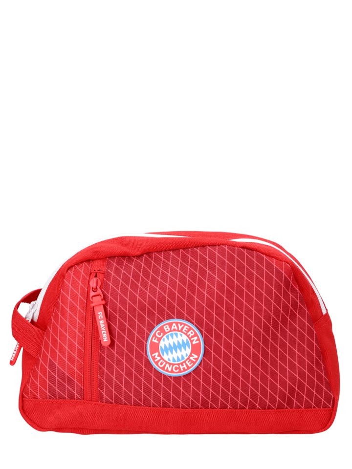 FC Bayern München Sporttasche FC Bayern München I Kulturbeutel I Waschbeutel I Unisex I Rot von FC Bayern München