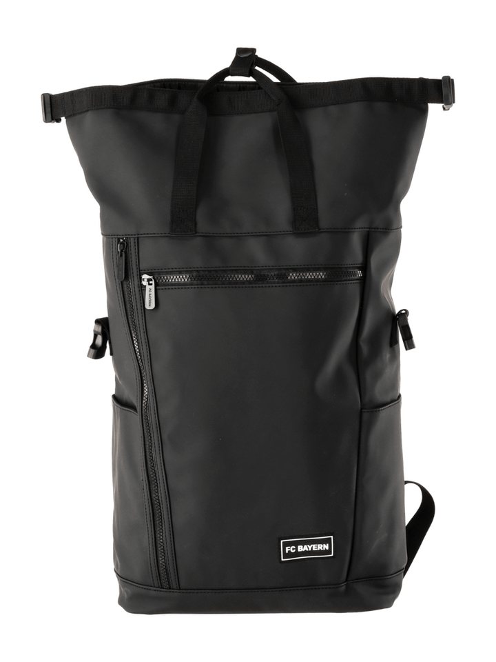 FC Bayern München Sporttasche FC Bayern München Rucksack Rolltop Schwarz I Fußball I Schule von FC Bayern München