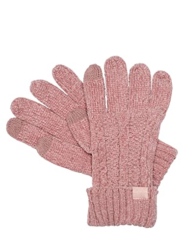 FC Bayern München Strickhandschuh Zopfmuster Damen Pink von FC Bayern München