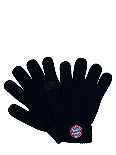 FC Bayern München Strickhandschuh mit Touch Kinder Navy von FC Bayern München