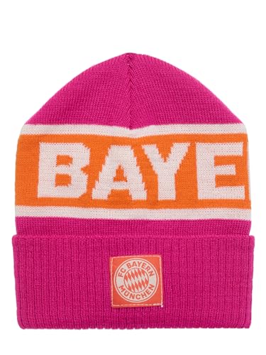 FC Bayern München Strickmütze Street Kinder Rosa von FC Bayern München