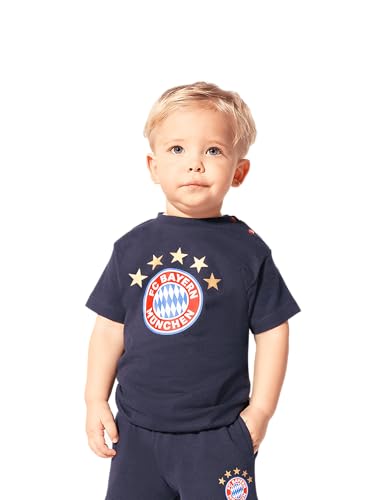 FC Bayern München | T-Shirt Essential| Baby Rot/Weiß, Rot oder Navy | Fußball von FC Bayern München