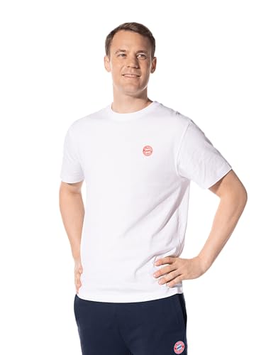 FC Bayern München I T-Shirt Essential Classic I Herren I Weiß I M von FC Bayern München