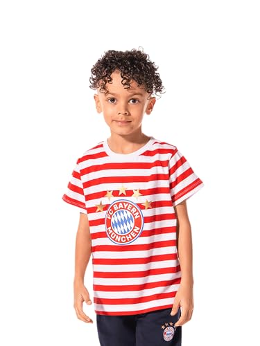 FC Bayern München I T-Shirt Essential I Kinder I Rot/Weiß I 128 von FC Bayern München