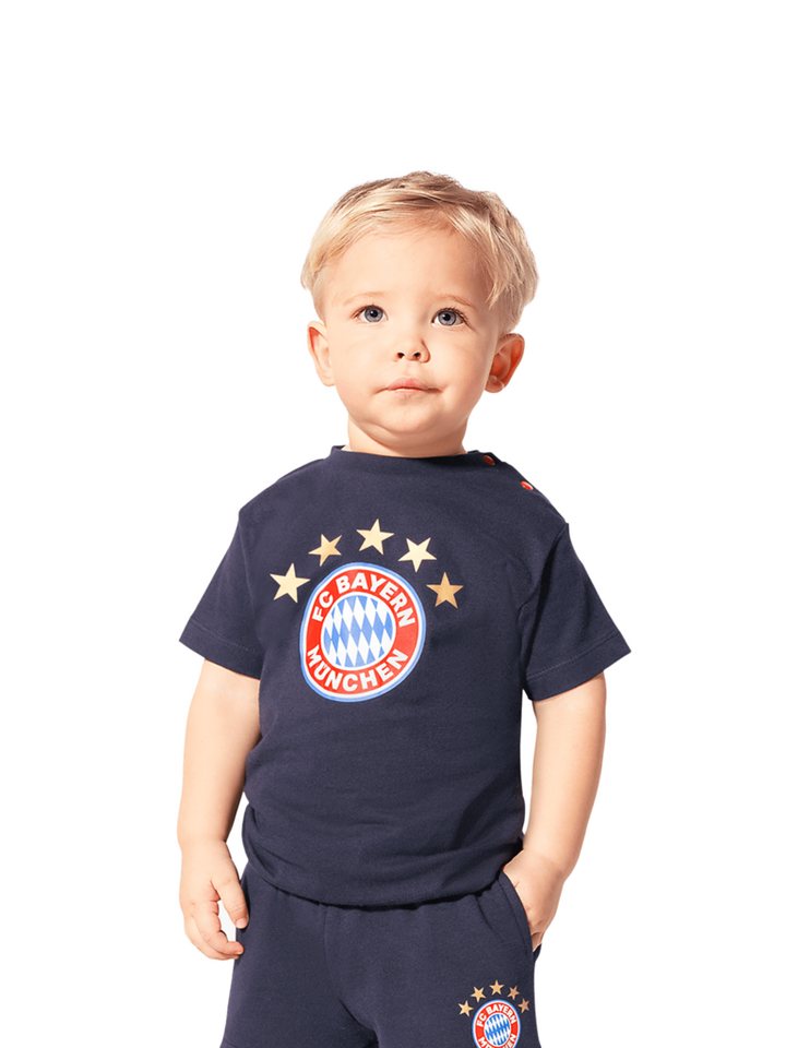 FC Bayern München T-Shirt FC Bayern München I T-Shirt Essential I Baby I Navy FC Bayern München T-Shirt FC Bayern München I T-Shirt Essential I Baby I Navy von FC Bayern München