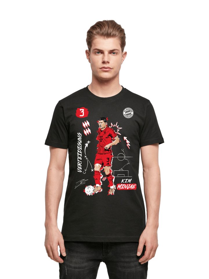 FC Bayern München T-Shirt FC Bayern München I T-Shirt Kim I Unisex I Schwarz von FC Bayern München