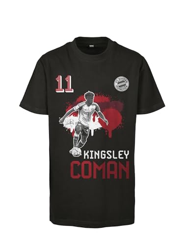FC Bayern München T-Shirt | Kingsley Coman | Kinder | Schwarz von FC Bayern München