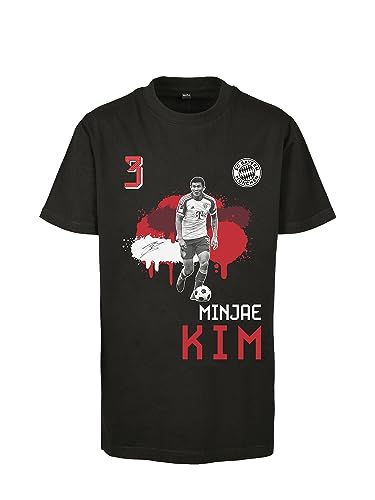 FC Bayern München T-Shirt | Minjae Kim | Kinder | Schwarz von FC Bayern München