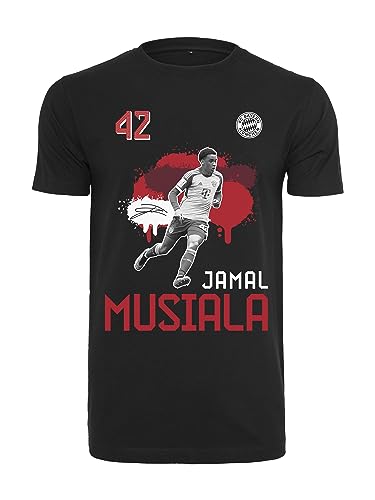 FC Bayern München T-Shirt | Jamal Musiala | Herren | Schwarz von FC Bayern München