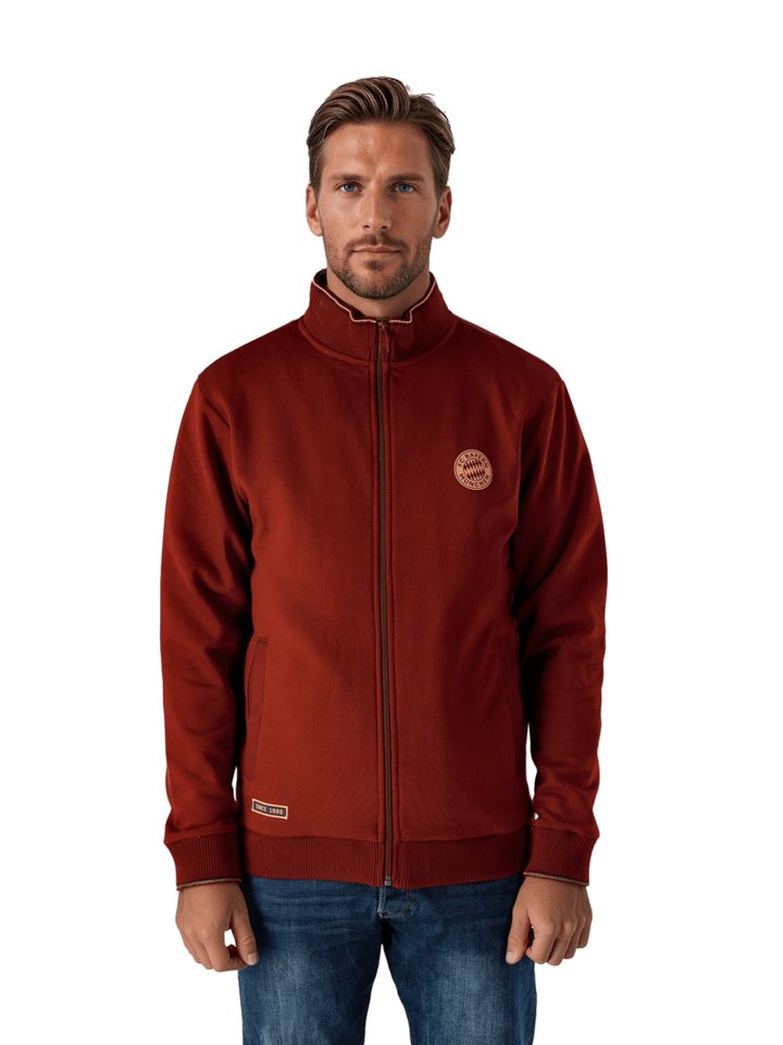 FC Bayern München Trainingsjacke FC Bayern München, Zip-Jacke Rekordmeister, Herren, Bordeaux FC Bayern München Trainingsjacke FC Bayern München, Zip-Jacke Rekordmeister, Herren, Bordeaux von FC Bayern München