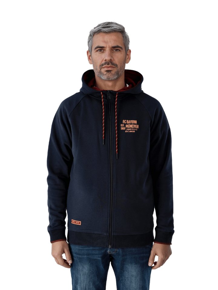 FC Bayern München Trainingsjacke FC Bayern München, Zip-Jacke Rekordmeister, Herren, Navy FC Bayern München Trainingsjacke FC Bayern München, Zip-Jacke Rekordmeister, Herren, Navy von FC Bayern München