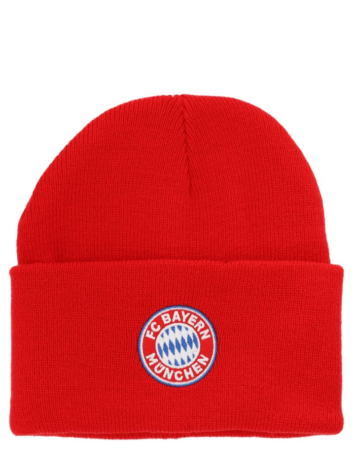 FC Bayern München Wendemütze FC Bayern München I Strickmütze Logo I Unisex I Rot von FC Bayern München