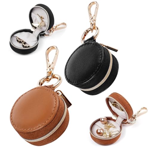 Ringhalter für Outdoor-Übungen, Schlüsselanhänger, Reise-Schmucketui, Samt-gefüttert, Organizer, Clutch, Geldbörse für Ohrringe/Halskette, Hochzeitsgeschenk, tägliche Aufbewahrungstasche, Geschenk für Ringhalter für Outdoor-Übungen, Schlüsselanhänger, Reise-Schmucketui, Samt-gefüttert, Organizer, Clutch, Geldbörse für Ohrringe/Halskette, Hochzeitsgeschenk, tägliche Aufbewahrungstasche, Geschenk für von FCGOD