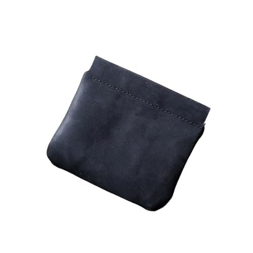 FCMWLKEJI Damen Mini Kunstleder Make-up Aufbewahrungstasche quadratisch klein tragbare Schlüsseltasche Schlüsselorganizer, Schwarz, 12 x 10 cm, Farbe: Schwarz, 12x10 cm, farbe : schwarz, 12x10 cm von FCMWLKEJI