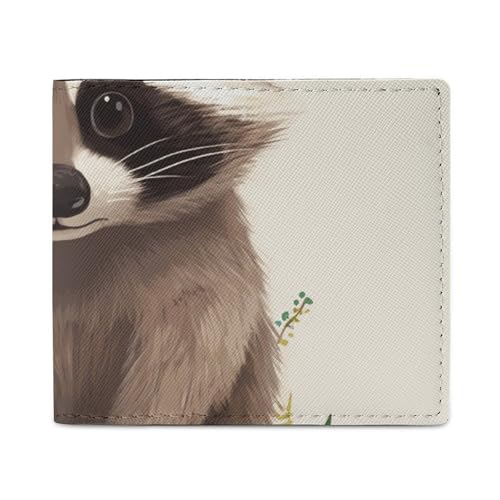 Brieftasche Card Case Münze Geldbörse Herren Waschbär Gedruckt Geldbörse für den täglichen Gebrauch und passt in jede Tasche mit Leichtigkeit, Stil, One Size, Stil, One Size, Stil, One size von FCTVSKLN