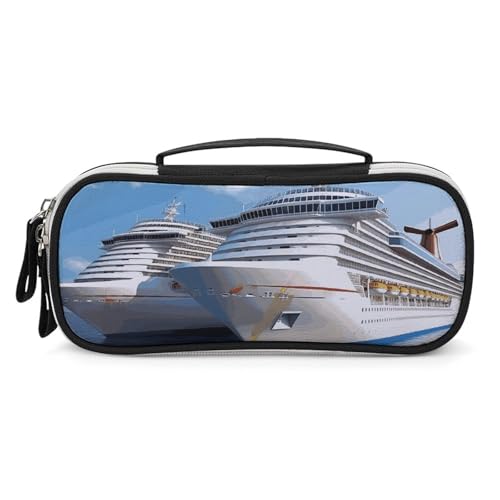 FCTVSKLN Schminktasche Make-up Veranstalter Kreuzfahrtschiff Gedruckt Reise Kosmetiktasche Kosmetiktasche für Frauen Reisen Toiletten Stil One Size Make-up Tasche Stil One Size Make-up Tasche, Stil FCTVSKLN Schminktasche Make-up Veranstalter Kreuzfahrtschiff Gedruckt Reise Kosmetiktasche Kosmetiktasche für Frauen Reisen Toiletten Stil One Size Make-up Tasche Stil One Size Make-up Tasche, Stil von FCTVSKLN