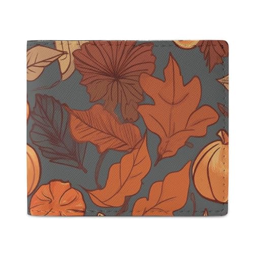 Geldbörse Kartenetui Münzbörse Herren Herbst bedruckte Geldbörse für den täglichen Gebrauch und passt in jede Tasche mit Leichtigkeit, Stil, Einheitsgröße, Stil:, Einheitsgröße von FCTVSKLN
