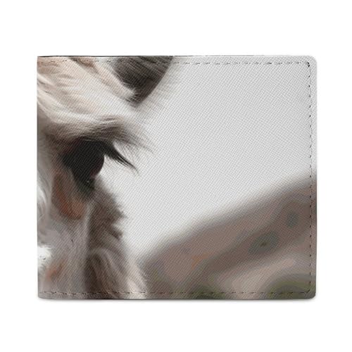 Geldbörse Kartenetui Münzbörse Herren Lustig Alpaka Lama bedruckte Geldbörse für den täglichen Gebrauch und passt in jede Tasche mit Leichtigkeit, Stil, Einheitsgröße, Stil:, Einheitsgröße von FCTVSKLN