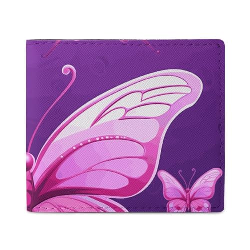 Geldbörse Kartenetui Münzbörse Herren Schmetterling bedruckte Geldbörse für den täglichen Gebrauch und passt in jede Tasche mit Leichtigkeit, Stil, Einheitsgröße, Stil:, Einheitsgröße von FCTVSKLN