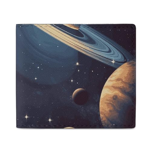 Geldbörse Kartenetui Münzbörse Herren Weltraum bedruckte Geldbörse für den täglichen Gebrauch und passt in jede Tasche mit Leichtigkeit, Stil, Einheitsgröße, Stil:, Einheitsgröße von FCTVSKLN