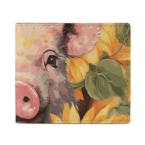 Geldbörse Kartenetui Münzbörse Herren lächelnd bedruckte Geldbörse für den täglichen Gebrauch und passt in jede Tasche mit Leichtigkeit, Stil, Einheitsgröße, Stil:, Einheitsgröße von FCTVSKLN