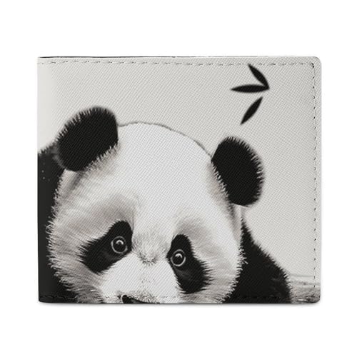 Geldbörse mit Kartenetui, Münzgeldbörse, niedlicher Pandas, bedruckt, für den täglichen Gebrauch, passt in jede Tasche mit Leichtigkeit, Stil, Einheitsgröße, Stil:, Einheitsgröße von FCTVSKLN