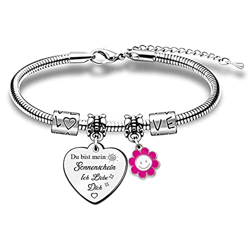 Frau Armreifen Frauen Handgelenk Armband Valentinstag Seelenverwandter Freundin Geburtstagsgeschenk Blume Schmuck Schatz Romantisches Andenken Frau Verlobung Weihnachten Hochzeit Jahrestag Geschenke von FCZIVA