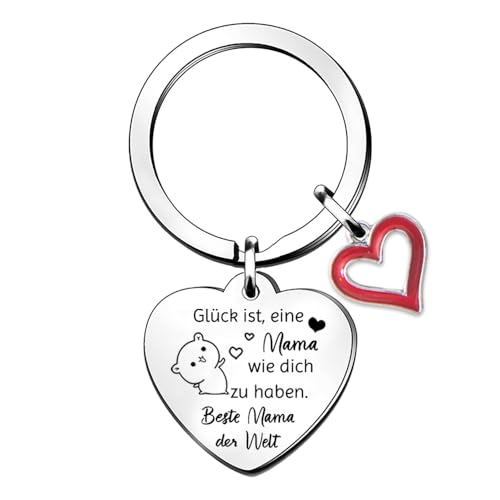 Schlüsselanhänger Geburtstagsgeschenk Mama Personalisiert Weihnachten Frauen Muttertag Thanksgiving Schlüsselring Inspiration Positive Motivation Ihre Familie Gather Day Zitat von FCZIVA