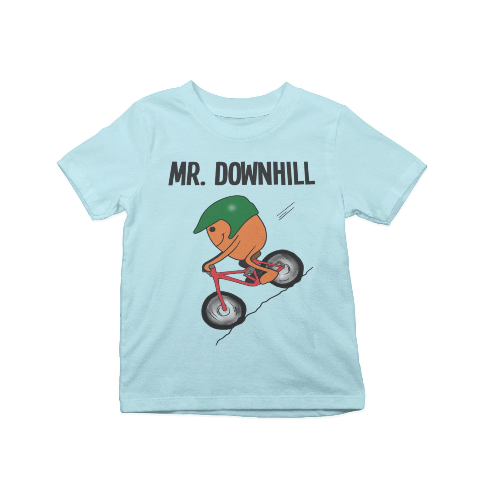 Mr Downhill Kinder T-Shirt Bio Baumwolle, Nachhaltiges Geschenk Für Jungs von FCliga