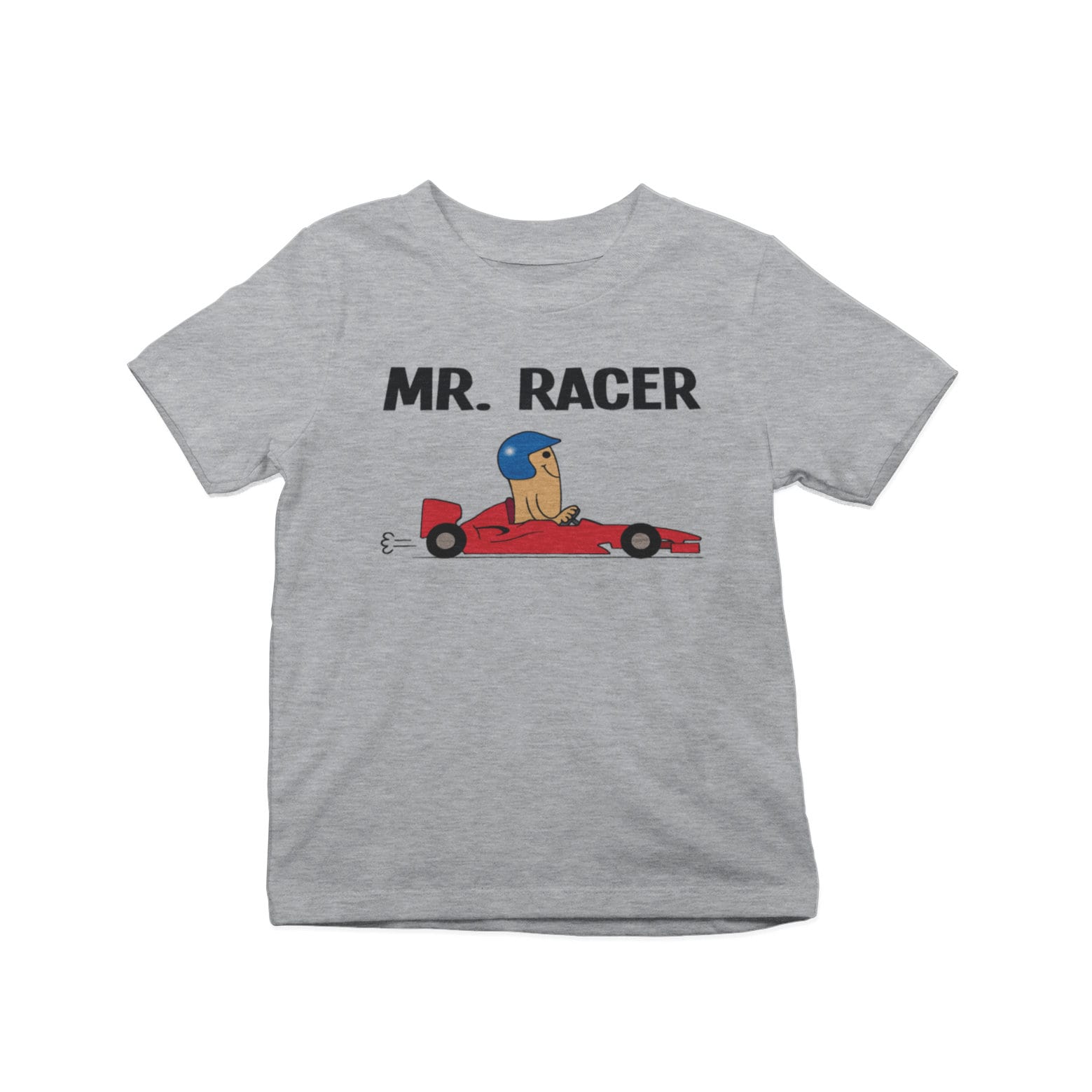 Mr Racer Kinder T-Shirt Bio-Baumwolle, Nachhaltiges Rennauto-Geschenk Für Jungen von FCliga