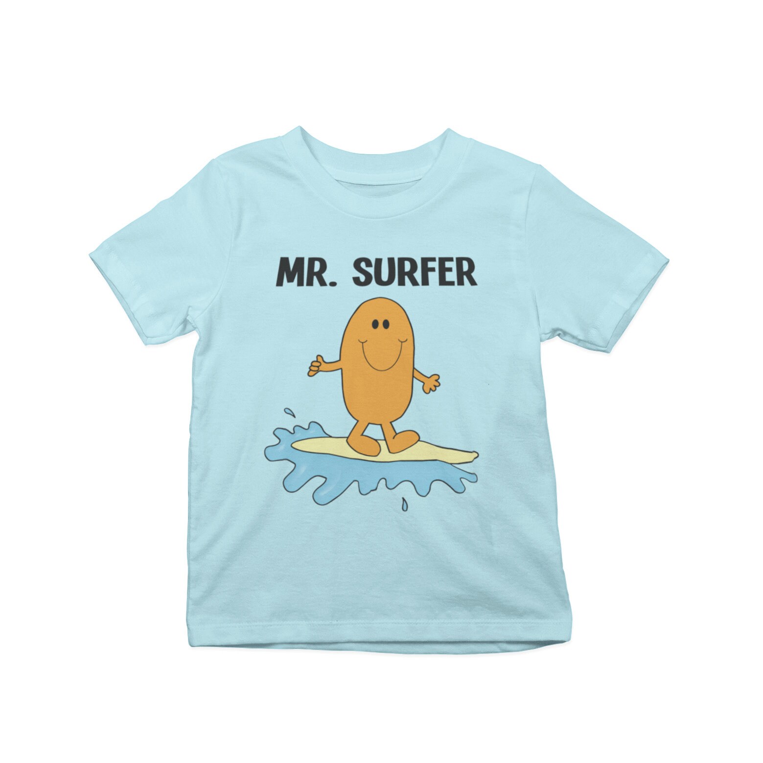 Mr Surfer Kinder T-Shirt Bio-Baumwolle, Nachhaltiges Surf-Geschenk Für Jungen von FCliga