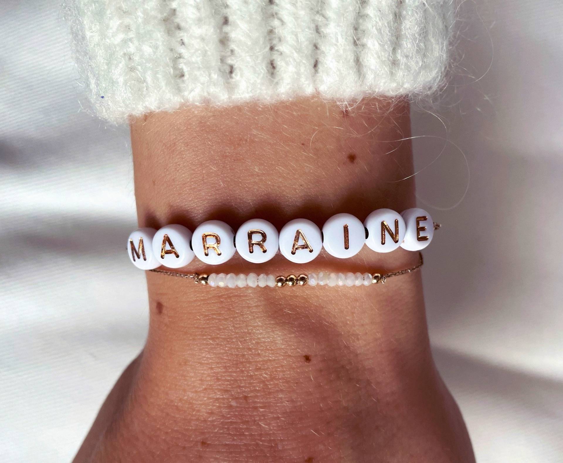Personalisiertes Patenarmband Personalisiertes Patenarmband von FCollectionCreations